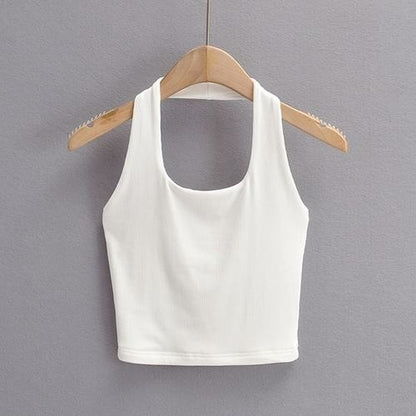 Simple Solid Color Tank Top