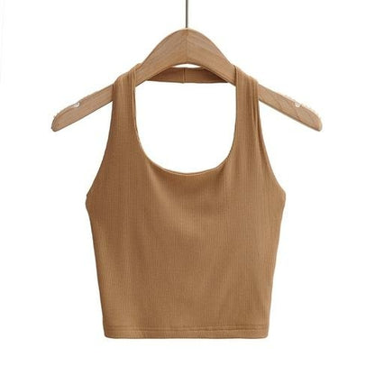 Simple Solid Color Tank Top