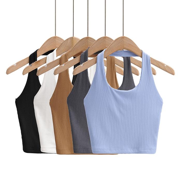 Simple Solid Color Tank Top